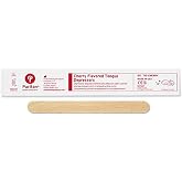 Puritan Medical 5.5" Cherry Flavored Junior Wood Tongue Depressor - 710 Cherry (Case of 50)