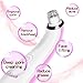 Hair Scalp Massager Shampoo Brush, Zenpy Scalp Massage Brush, Macaron Brush,Dandruff Brush for Scalp Care Hair Cleaning Shower, Soft Silicone Comb for Men, Women, Kids and Pet Hair Deep Cleaning-Pink