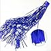 ShiDianYi Tinsel Foil Fringe-Backdrop-3FTX8FT- Metallic Door Window Curtain Party Decoration (Royal Blue)