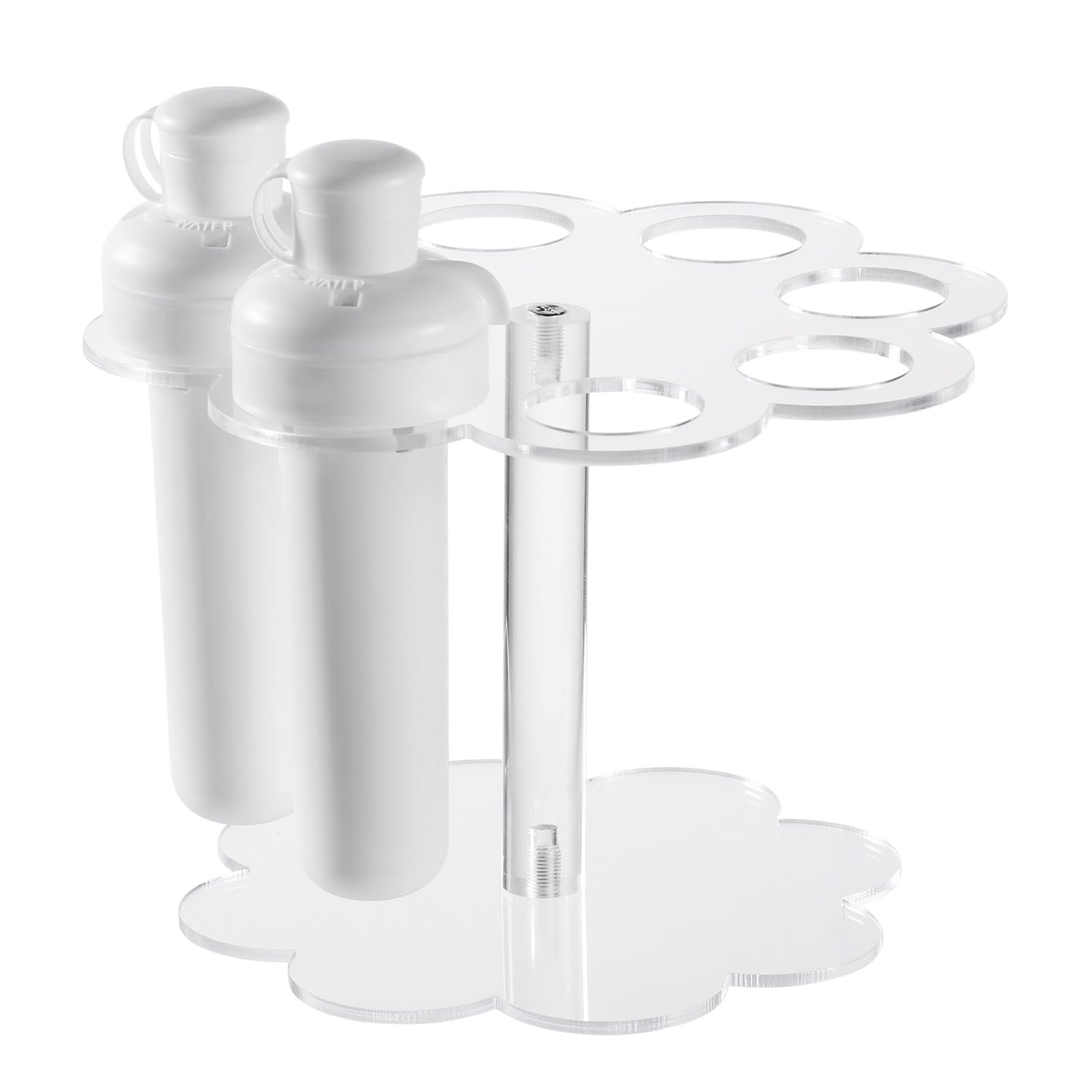 lasuroa Flavor Cartridge Holder for Cirkul, Contains 8 Flavor Cartridge Storage Rack Organizer Round Support Water Bottle Accessories for Flavor Cartridges