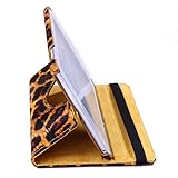 HDE iPad Mini iPad Mini 2/3 Cases and Covers [Auto Sleep/Wake] 360 Rotating Stand for iPad Mini 1/2/3 Retina (Leopard Print)