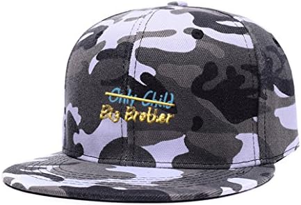 X22X Onlu Child Big Brother Gold Embroidered Snapback Adjustable Baseball Cap Camouflage 2