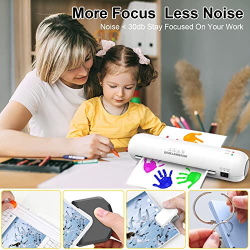 Laminator, 9Inch Thermal Laminator Machine A4 Personal Lamination with