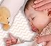 Ely's & Co Pack n Play , Portable mini Crib Sheet Set 100% Jersey Cotton Pink Chevron and Polka Dots for Baby Girl, 2 Pack