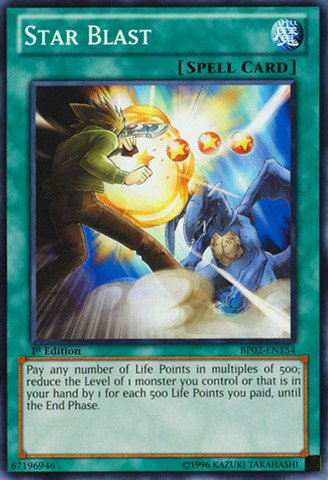 Yu-Gi-Oh! - Star Blast (BP02-EN154) - Battle Pack 2: War of the Giants - 1st Edition - Common