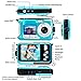 Underwater Camera 24.0MP Waterproof Digital Camera Full HD 1080p Selfie Dual Screen Video Recorder Point and Shoot Digital Camera