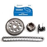 ECCPP TK3143 Timing Chain Kit Tensioner Camshaft Sprocket Crankshaft Sprocket fits for Chevrolet Camaro Impala Monte Carlo Pontiac Firebird 3.8L