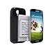 Samsung Galaxy S4 Extended Battery , Perfine 7500mAh [2.88x as standard battery] GT-I9500 GT-I9505 GT-I9506 Battery Replacement with Full Edge TPU Case