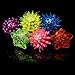 Fun Central 24 Pack - LED Light Up Jelly Rings | in Bulk | Assorted Colors | Flashing Rings Party, Easter Egg Hunts Raves EDM Concerts Sensory Toys for Kids