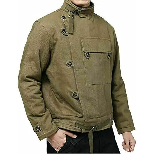 Amazon.com: UGFashions Men's Winter Warm Army Tank Coat