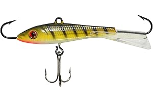 NORTHLAND TACKLE Northland Fishing Tackle Pitchin' Puppet Darting Premium Fishing Jig for Snap Jigging & Pitching Walleyes, Assorted Lure Colors & Bait Sizes