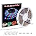 SPARKE LED Strip Lights Non-Waterproof 32.8Ft (10M) 600leds 60leds/m Flexible Color Changing RGB 24V SMD3528 LED Tape Light(Power Supply and Remote are Not Included)