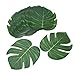 Shappy 98 Pieces Hawaiian Luau Theme Party Decorations, Including 24 Pieces Tropical Palm Leaves, 24 Pieces Luau Flowers and 50 Pieces Multi-Color Umbrellas