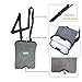 Catheter Leg Bag Stabilization Device Urinary Drainage Foley Catheter Bag Holder (1000 Ml) With Adjustable Shoulder Strap For Home,Travel,Wheelchair,Bed
