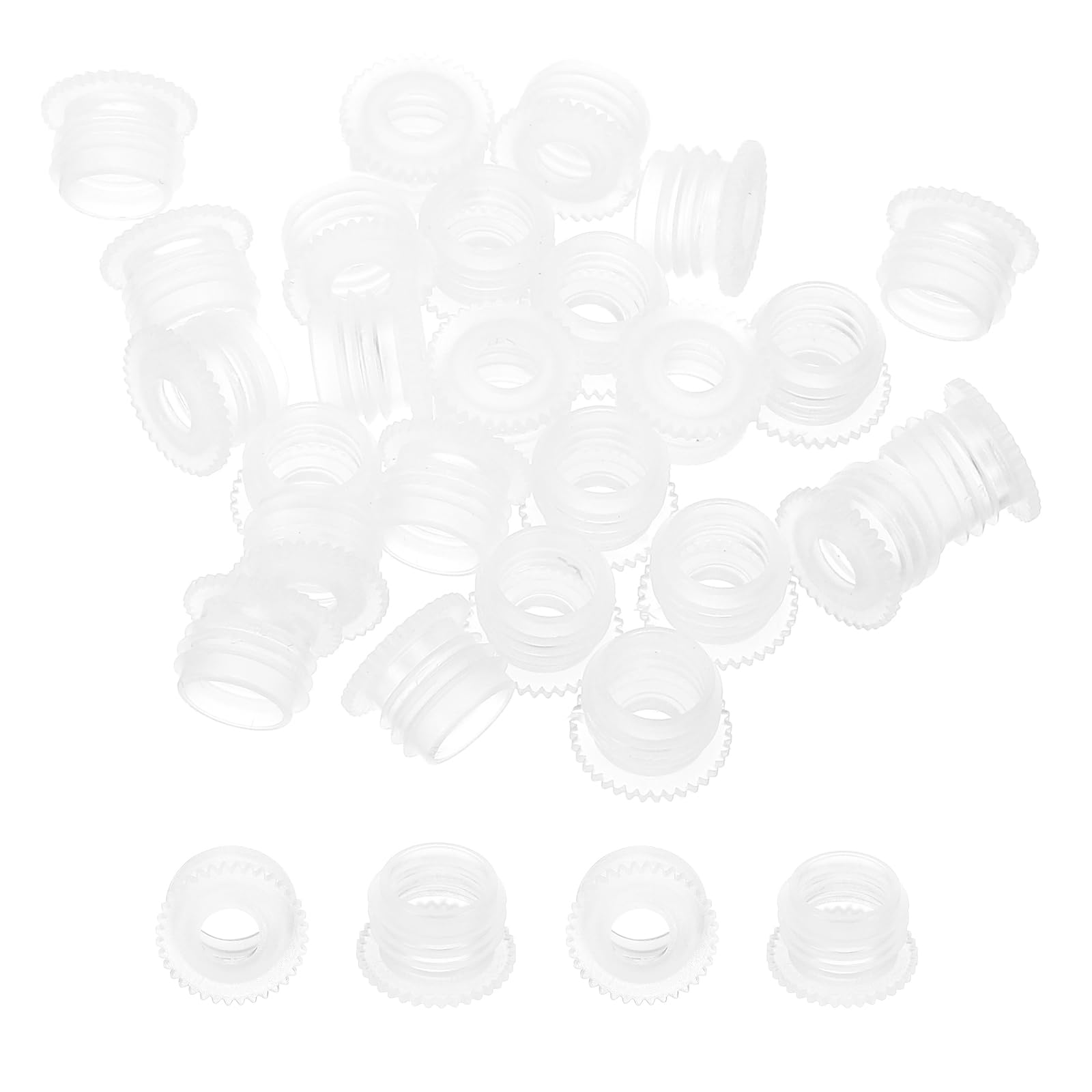 PATIKIL Bottle Adapter 0.35"/8mm, 25 Pcs Press in