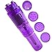 Finever Purple Pocket Personsal Pleasure Mini Massager Toy 4 Heads Different Style (2)