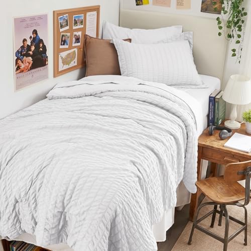 HYMOKEGE Seersucker Comforter Set Twin XL