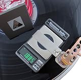 Riverstone Audio Record-Level Turntable Stylus Tracking Force Gauge / Scale, 0.005g Resolution, Measures VTF at Correct LP Record Level Height (2 mm to 3 mm) Color: Graphite