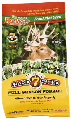 Evolved Industries 73027 Food Plot Seed, 7-Card Stud, 10-Lbs.