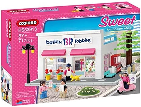 Oxford Building Block HS33913 Baskin Robbins Ice cream Shop 717pcs