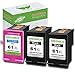 GREENBOX Remanufactured Ink Cartridge 61 Replacement for HP 61XL 61 XL for HP Envy 4500 5530 5534 5535 Deskjet 1000 1056 1010 1510 1512 2540 3050 Officejet 2620 4630 Printer (2 Black 1 Tri-Color)