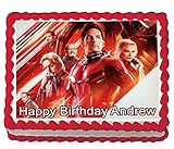 Ant Man and the Wasp Edible Cake Image Topper 1/4