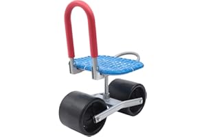 YETINGSHOP Rolling Garden Work Seat with Wheels,Cart with Seat, Garden Chair for Gardening for Vegetable Greenhouses, Orchards, Farmland, Gardens and Other Picking Operations (Blue)