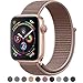 Tces Sport Wristbands Compatible with 2018 Watch Band 38mm 42mm 40mm 44mm, Soft Lightweight Breathable Woven Nylon Sport Loop Replacement Strap Compatible with 2018 Watch Series 4 3 2 1