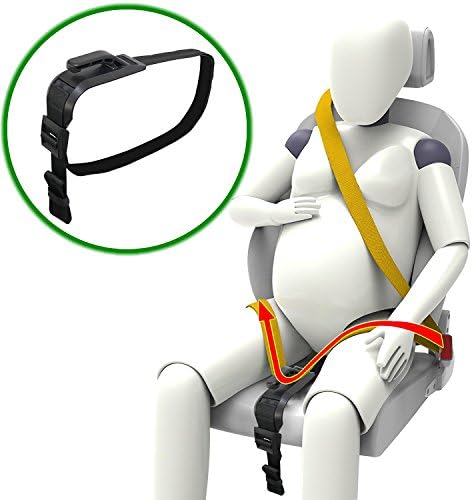 Ezunstuck Zuwit Maternity Car Belt Adjuster, Comfort &amp; Safety for Pregnant Moms Belly, Protect Unborn Baby, a Must-have for Expectant Mothers (Habdominal/Stomach Surgery, Caesarean Section)