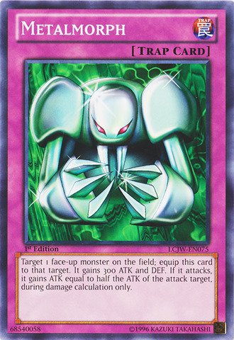 Yu-Gi-Oh! - Metalmorph (LCJW-EN075) - Legendary Collection 4: Joey's World - 1st Edition - Common