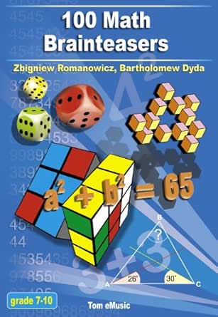 Amazon.com: 100 Math Brainteasers (Grade 7, 8, 9, 10). Arithmetic