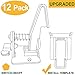 Vmaisi 12 Pack Cabinet Locks Child Safety Latches
