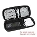 Hermitshell EVA Hard Protective Travel Case Fits HealthmateForever TENS Unit 8 Modes Back Neck Stress Sciatic Pain Relief Portable Handheld Full Body Palm