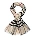 Long Check/Tartan Scarf - Women's Men's Lightweight Polyester Shawl Multi Colors 74.8