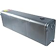 Landrol 58 Gallon Aluminum Fuel Cell Tank Rectangular Transfer Fuel Tank Auxiliary Diesel Storage for Transportation Truck