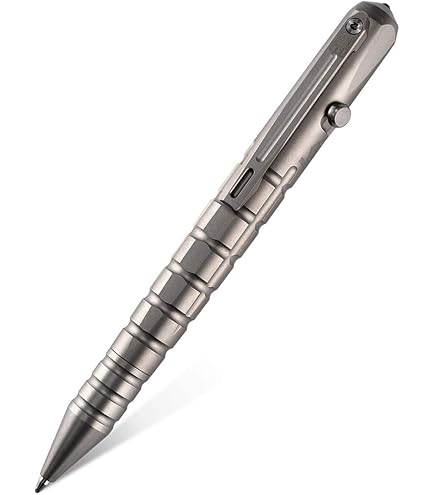 RovyVon Commander C10 チタン製タクティカルボールペン RovyVon Commander C10 (G2) Titanium Bolt-action Tactical Pen