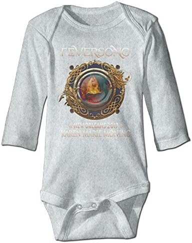 Richard Unisex Infant Bodysuits FEVERSONG Boys Babysuit Long Sleeve Jumpsuit Sunsuit Outfit 12 Months Ash
