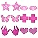 JOVIVI® Satins Disposable Pasties Nipple Cover, Different Style Set