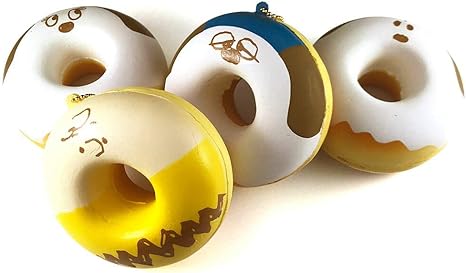 Amazon Co Jp Squishy スクイーズ スヌーピー ドーナツ 4種 ホーム キッチン