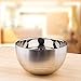 22oz Heavy Duty Metal Rice Cereal Bowls Disumos 304 Stainless Steel Serving Bowls Double Walled Ice Cream Soup Bowls Heat Insulated Mixing Bowls Set 2 Pack