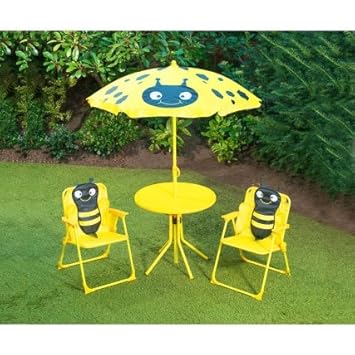 Kids Childrens Animal Patio Set Garden Furniture Bee Amazon Co