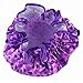 Waterproof Women Shower Caps Bath Cap VANORIG Cute Double Layer Satin Lined Shower Cap for Women ,Pack of 1