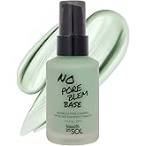 TOUCH IN SOL Redness Correcting Base Primer 1.01 fl.oz. - Pore Minimizing Green Toned Makeup Base - Tone Neutralizing before Foundation - Minimize Rosacea, Redness - No Pore Blem Primer Base