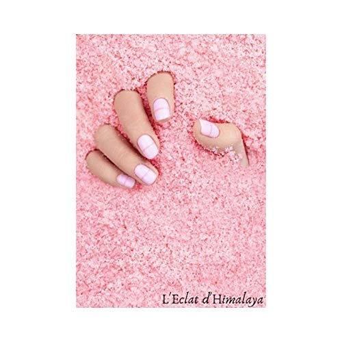 L\'Eclat d\'Hiamalya Salt Body Scrub 380g- Jojoba and Almond Oils to Nourish the Skin-Removes Blackheads and Dead Cells-Naturally Rich in Nourishing Minerals & Vitamins