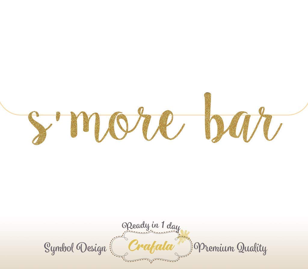 Amazon Com S More Bar Glitter Banner Birthday Banner Glitter