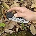 Coleman Folding Knife, Liner Lock Assisted Opening Tactical Knife, Hunting Camping Hiking Knife, 5 Inch Closed with Seatbelt Cutter and Glass Breaker - CM1016