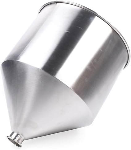 Berkalash 50 L Stainless Steel Container Filling Machine Funnel Suitable For Liquid And Paste Filling Machines Amazon Co Uk Kitchen Home