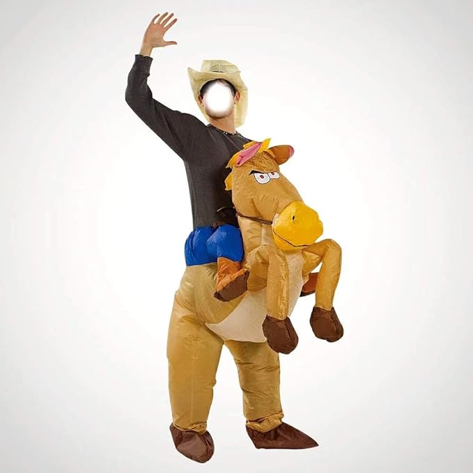 The Source Wholesale Inflatable Cowboy Costume Amazon.co.uk Pet Supplies