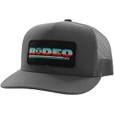 HOOEY Rodeo 5 Panel Trucker Hat Grey