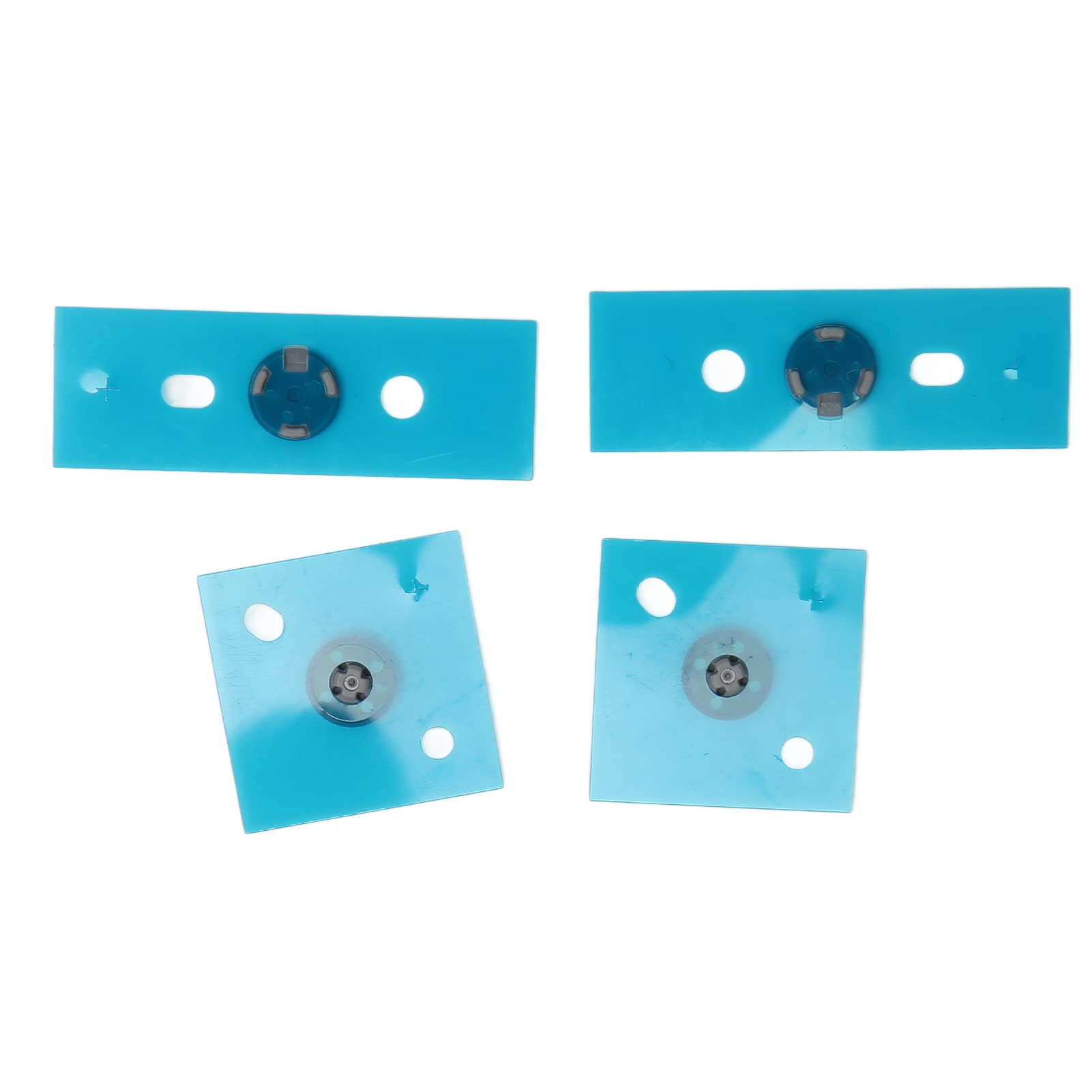 Laptop Bottom Case Rubber Feet Non Slip Round Dot Laptop Foot Pads Replacement for 3 4 5 (Silver)